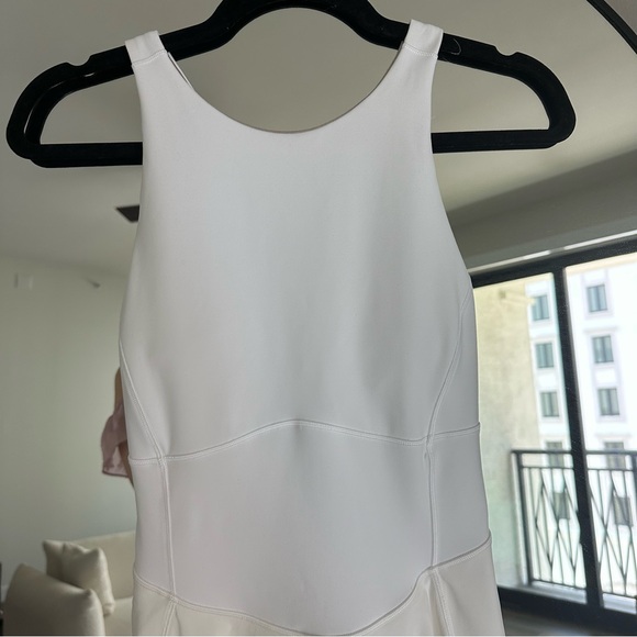 SOLD // NWOT Lululemon Court Crush Tennis Dress - White (Size 6) - Picture 6 of 10